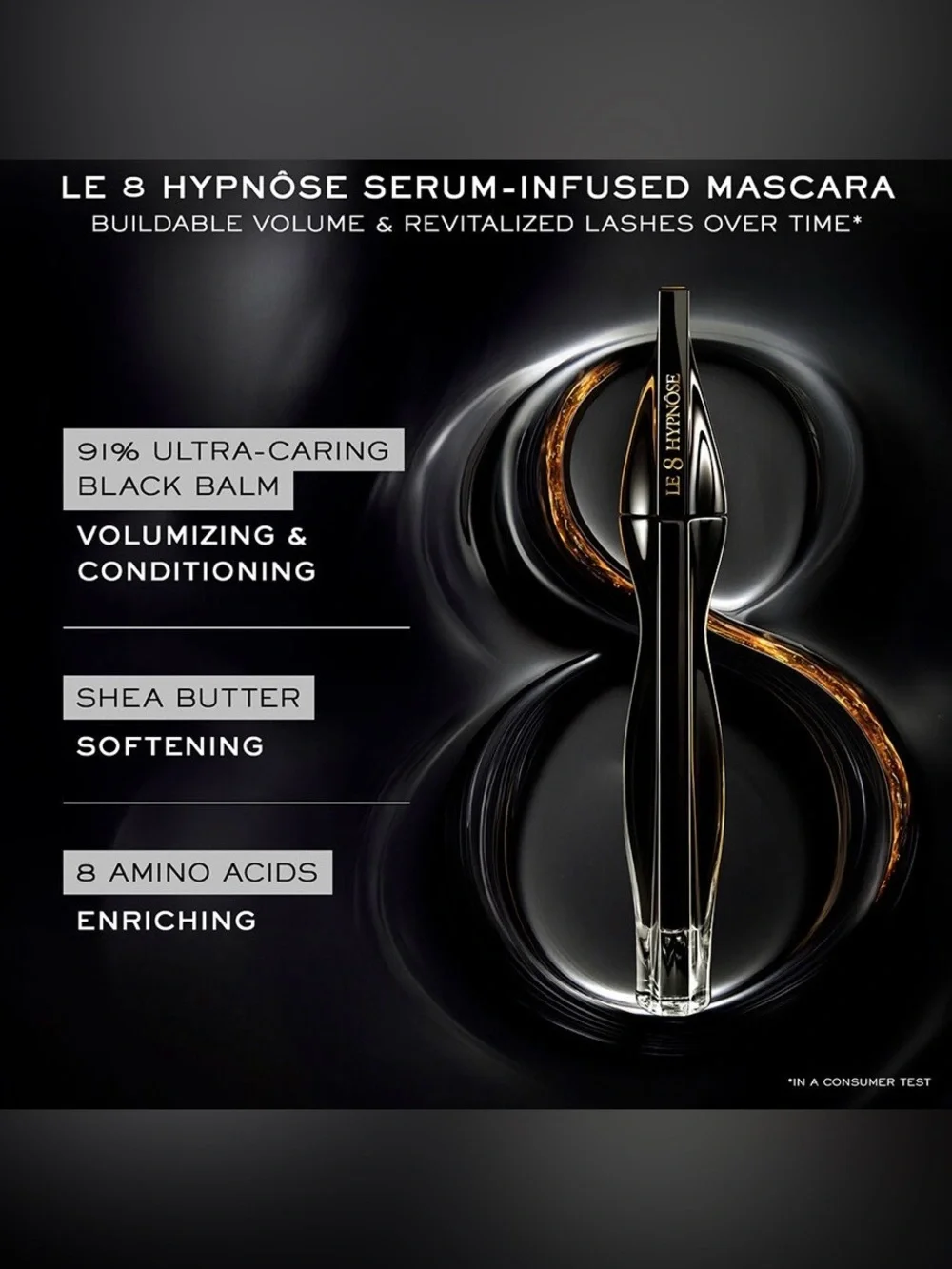 Lancôme Le 8 Hypnose serum infused mascara in blue noir de jais limited edition
